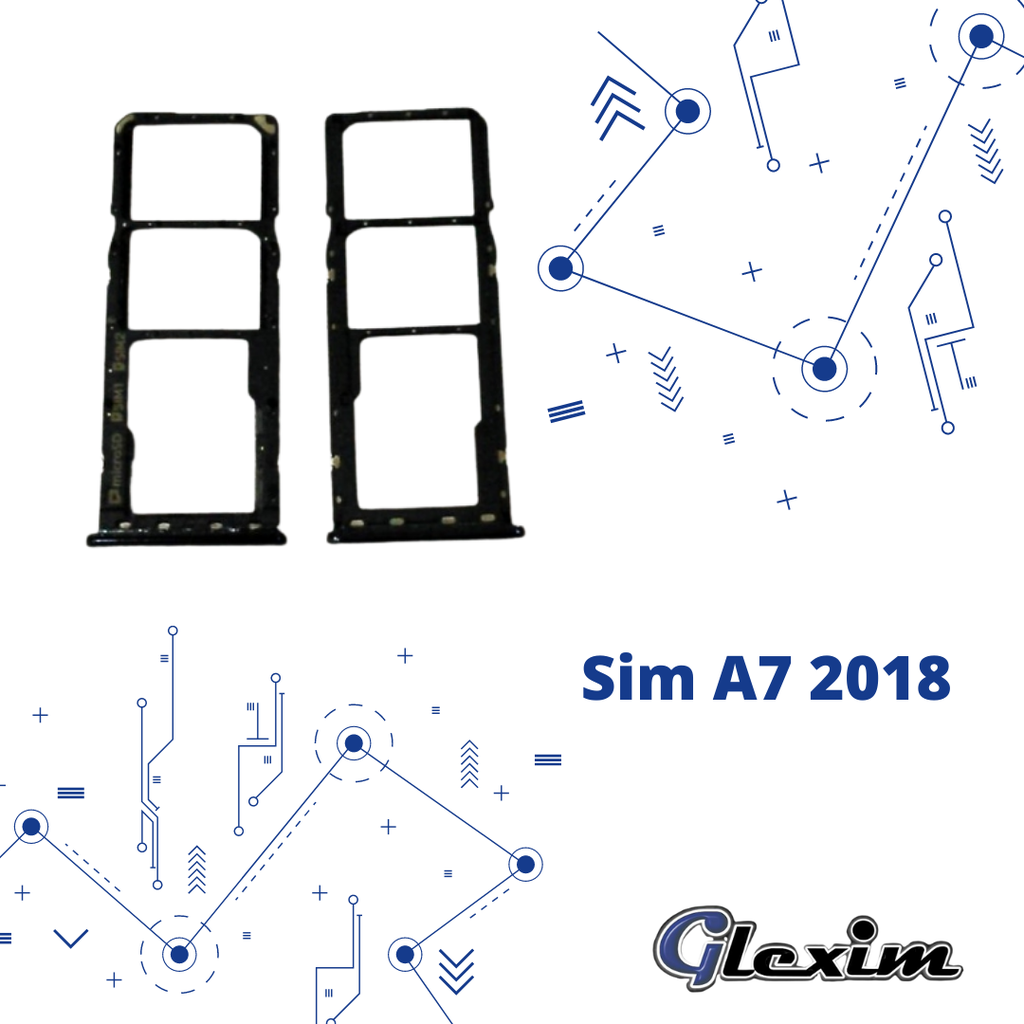 Bandeja Sim Samsung A7 2018