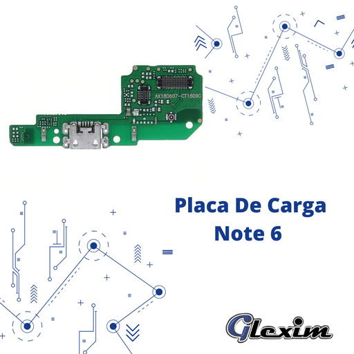 Placa De Carga Xiaomi Note 6