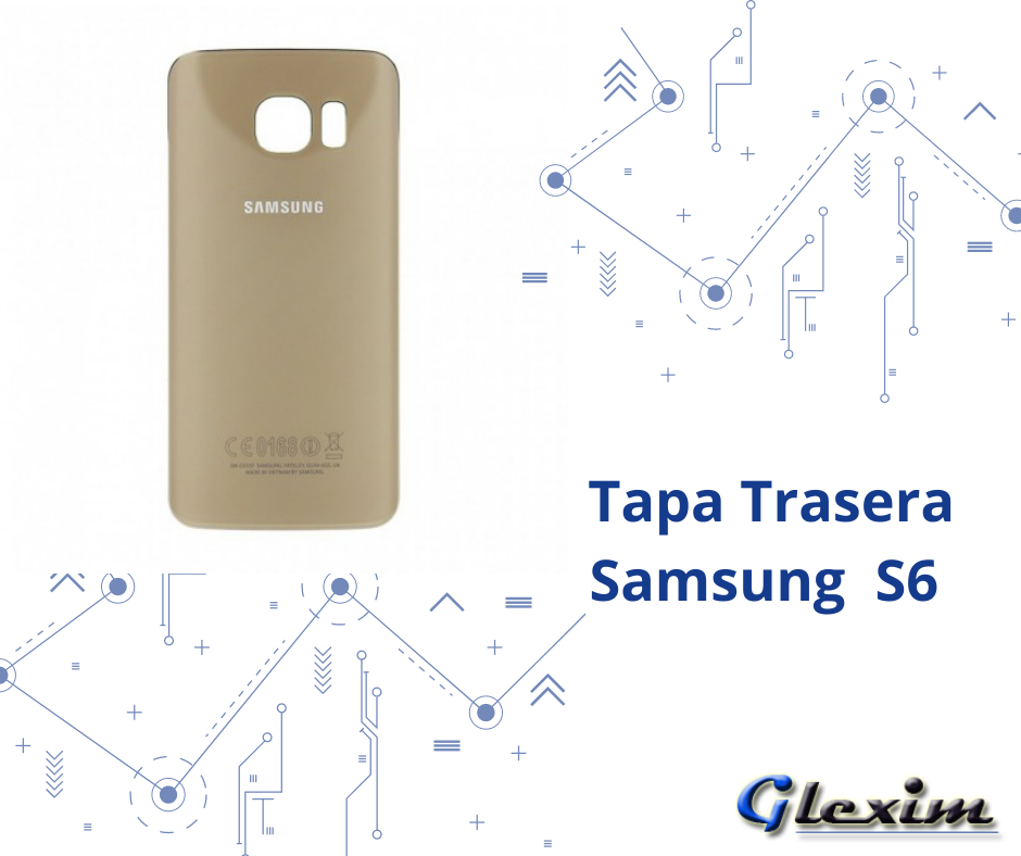 [TPSXG925N] Tapa Tracera Samsung Galaxy S6 edge G925i