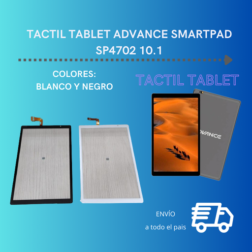 [TASP4702] Tactil Tablet Advance Smartpad Sp4702 10.1P